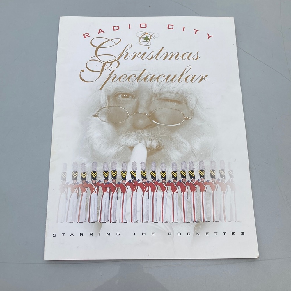Radio City Christmas Rockettes Program